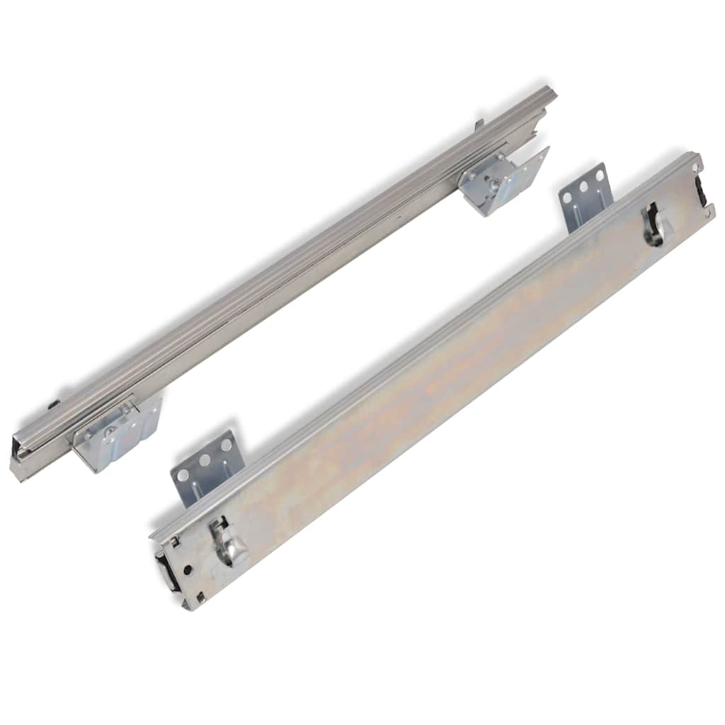 Cestelli a Rete Scorrevoli 2 pz Argento 600 mm 50481