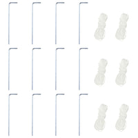 Gazebo Pieghevole Esagonale Pop-Up Grigio 3,6x3,1 m 42108