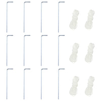 Gazebo Esagonale Pop-Up con 6 Pareti Grigio 3,6x3,1 m