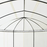 Gazebo Bianco Crema 530x350x265 cm cod mxl 66816