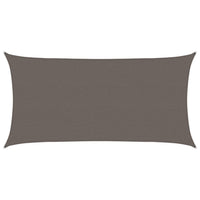 Parasole a Vela HDPE Rettangolare 2x4 m Antracite cod mxl 18254