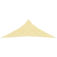 Ombrellone triangolare in HDPE 5 x 5 x 5 m beige 02_0008596