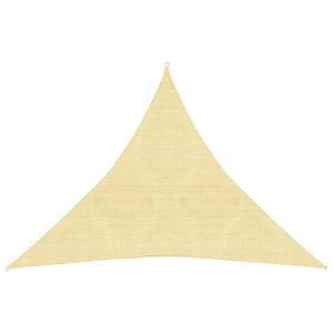 Ombrellone triangolare in HDPE 5 x 5 x 5 m beige 02_0008596