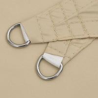Parasole a Vela in Tela Oxford Quadrato 3,6x3,6 m Beige 42292