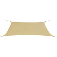 Vela parasole parasole in tessuto Oxford rettangolare 4 x 6 mt beige 02_0008666