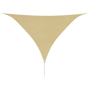 Vela parasole parasole in tessuto Oxford triangolare 3,6 x 3,6 x 3,6 mt beige 02_0008671