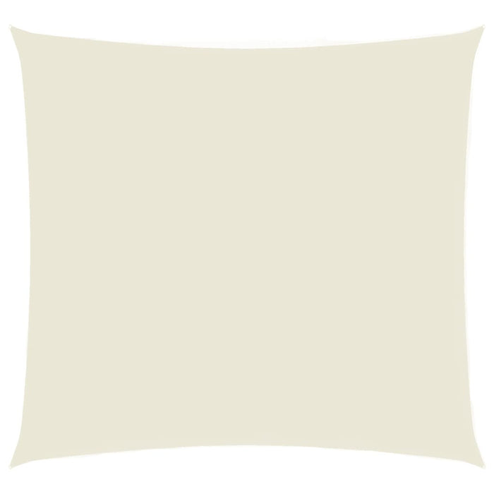 Parasole a Vela Oxford Quadrato 3,6x3,6 m Crema 42297