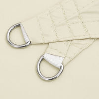 Parasole a Vela Oxford Quadrato 3,6x3,6 m Crema 42297
