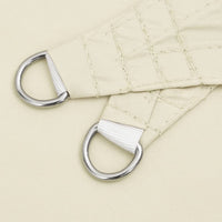 Parasole a Vela Oxford Triangolare 3,6x3,6x3,6 m Crema