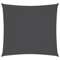 Parasole a Vela Oxford Quadrato 3,6x3,6 m Antracite 42302