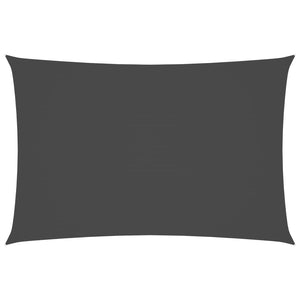 Parasole a Vela Oxford Rettangolare 2x4 m Antracite 42303