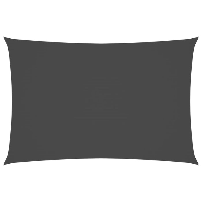 Parasole a Vela Oxford Rettangolare 2x4 m Antracite 42303