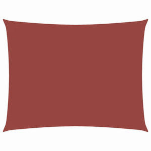 Parasole a Vela Oxford Rettangolare 4x6 m Terracotta 42309