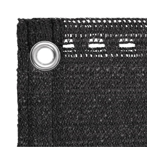 Paravento da Balcone HDPE 75x600 cm Antracite 42313