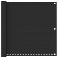 Paravento per balcone protezione privacy schermo privacy in HDPE 90 x 400 cm antracite 02_0010162