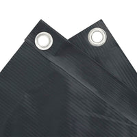 Paravento da Balcone in Tessuto Oxford 75x400 cm Antracite 42324