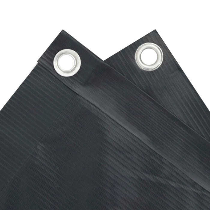 Paravento da Balcone in Tessuto Oxford 75x400 cm Antracite 42324