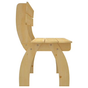 Panca da Giardino 150 cm in Legno di Pino Impregnato 41960