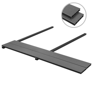 Pavimento da Deck 6 pcs Grigio WPC 42046642