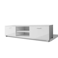 Mobile TV Bianco Laccato Lucido 120x40,3x34,7 cm