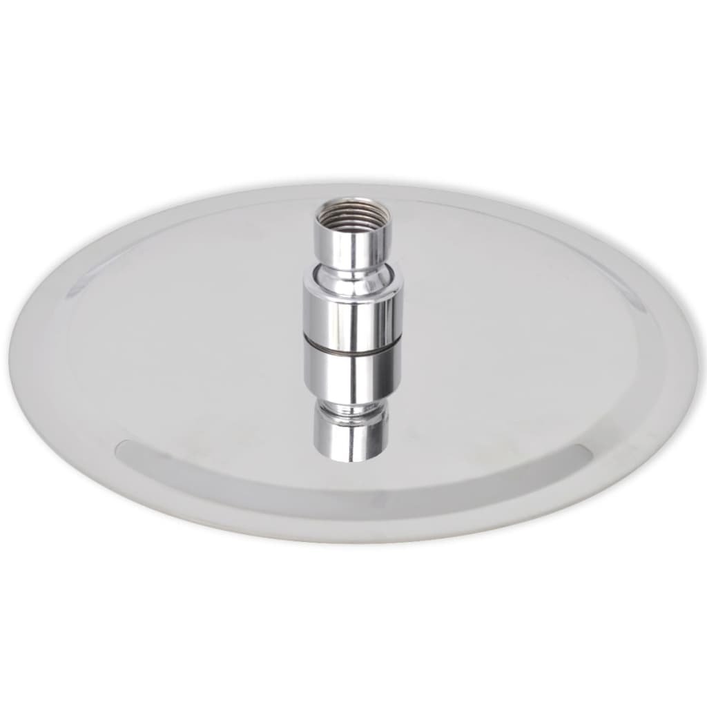 Testa Doccia a Pioggia in Acciaio Inossidabile 20 cm Rotonda cod mxl 53769