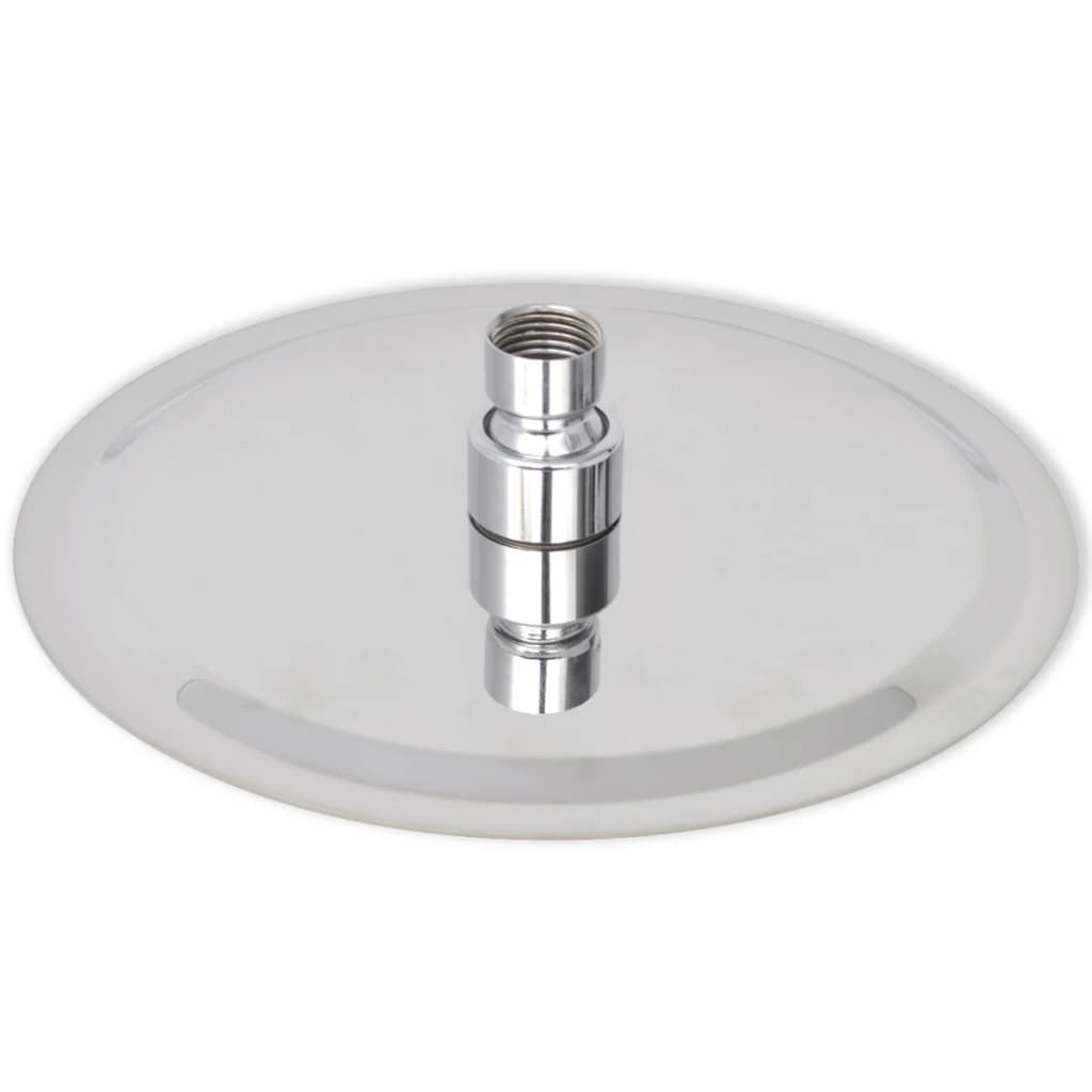 Soffione doccia tondo a immersione in acciaio inox 20 cm 02_0003098