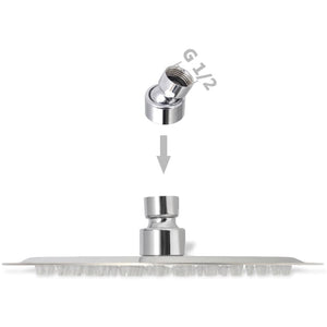 Soffione doccia tondo a immersione in acciaio inox 20 cm 02_0003098