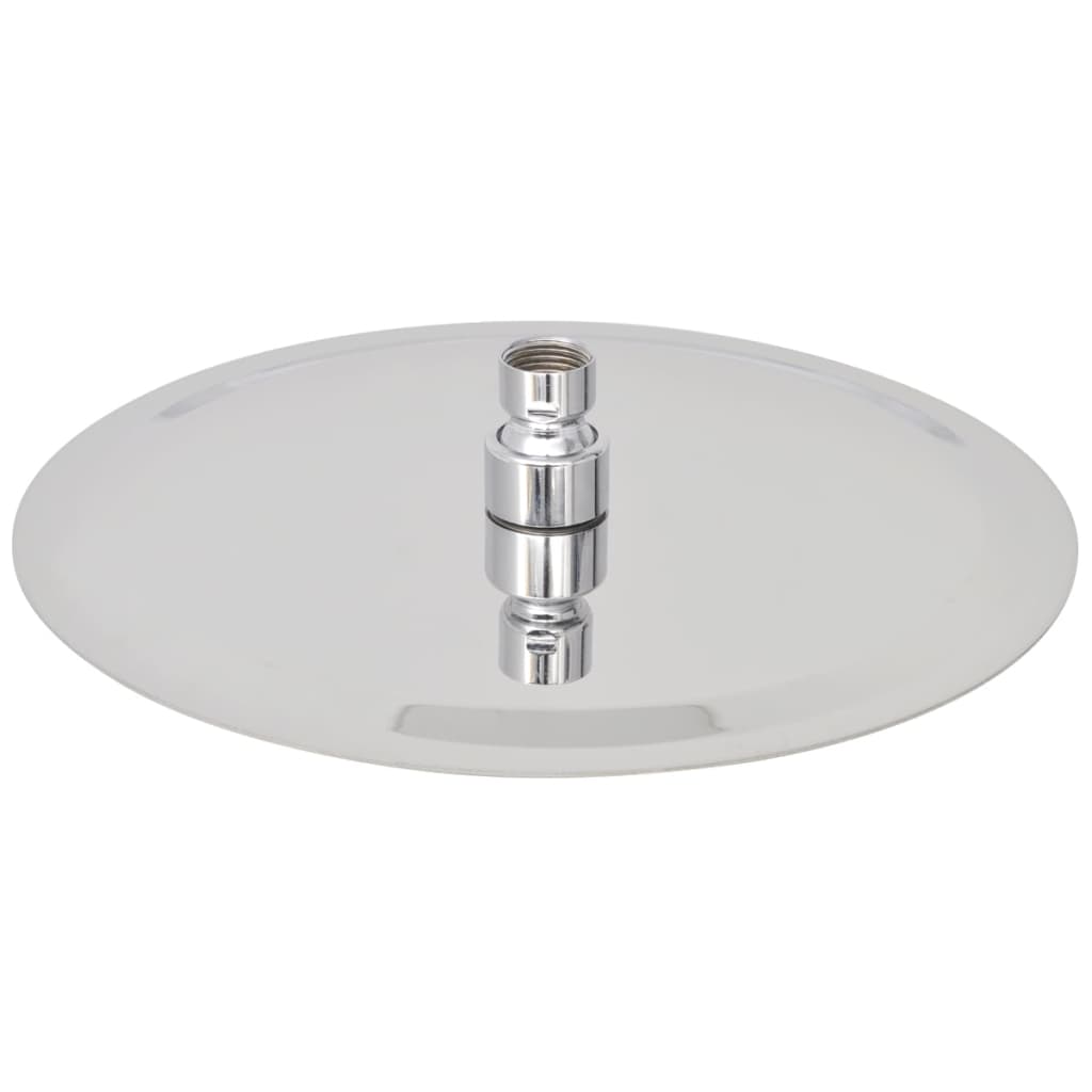 Soffione doccia tondo a immersione in acciaio inox soffione doccia 25 cm 02_0003099