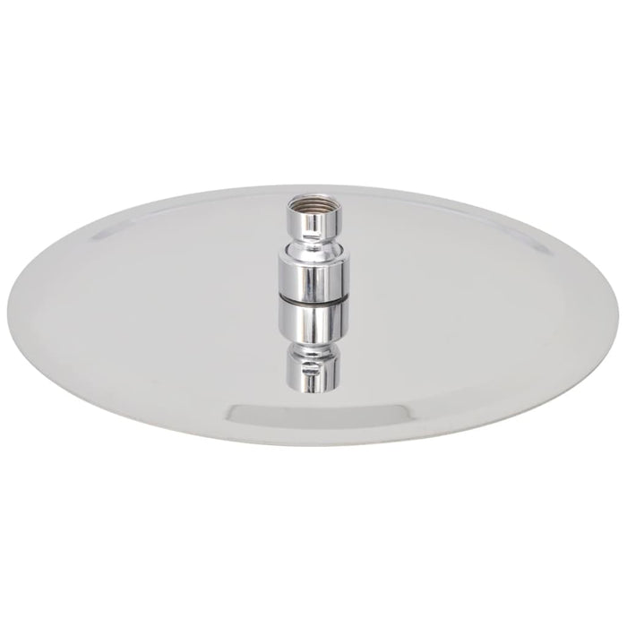 Soffione doccia tondo a immersione in acciaio inox soffione doccia 25 cm 02_0003099