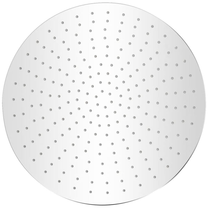 Testa Doccia a Pioggia in Acciaio Inossidabile 40 cm Rotonda 142157
