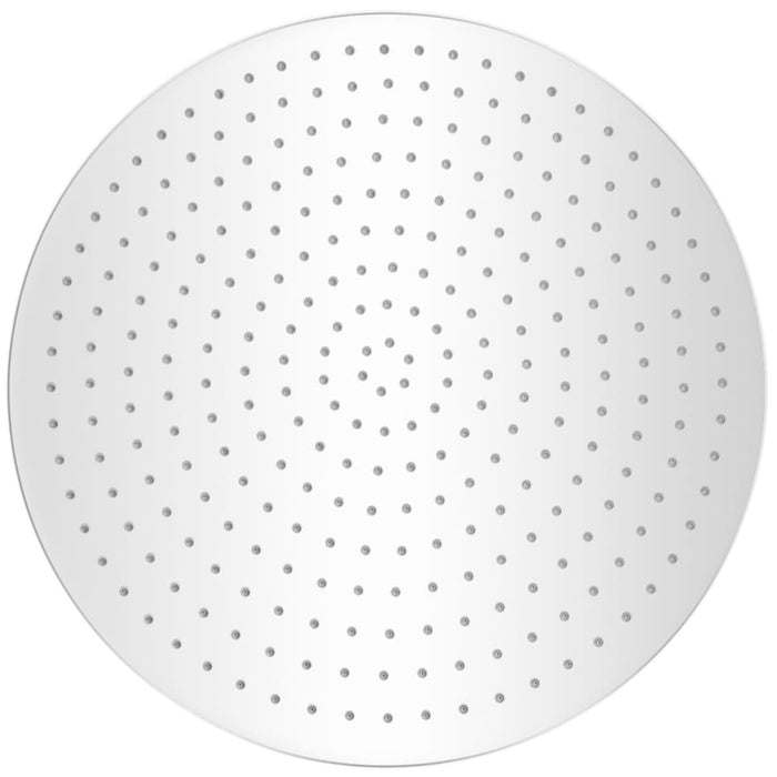 Testa Doccia a Pioggia in Acciaio Inossidabile 50 cm Rotonda 142158