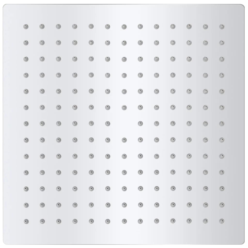 Testa Doccia a Pioggia in Acciaio Inossidabile 25x25 cm Quadrata cod mxl 46178