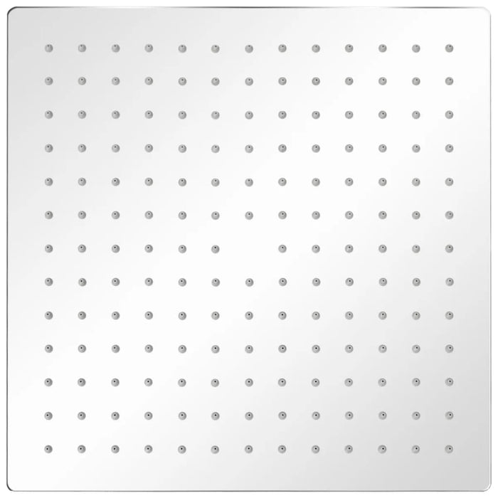 Testa Doccia a Pioggia in Acciaio Inossidabile 30x30cm Quadrata 142161