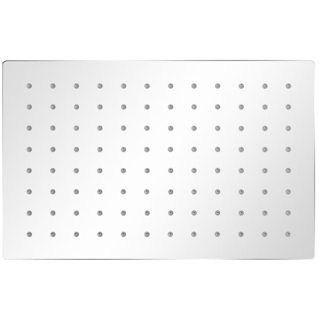 Soffione doccia rettangolare a immersione in acciaio inox 20 x 30 cm 02_0003095
