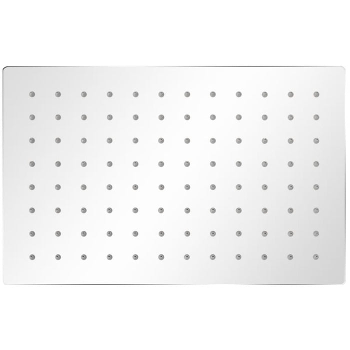 Soffione doccia rettangolare a immersione in acciaio inox 20 x 30 cm 02_0003095