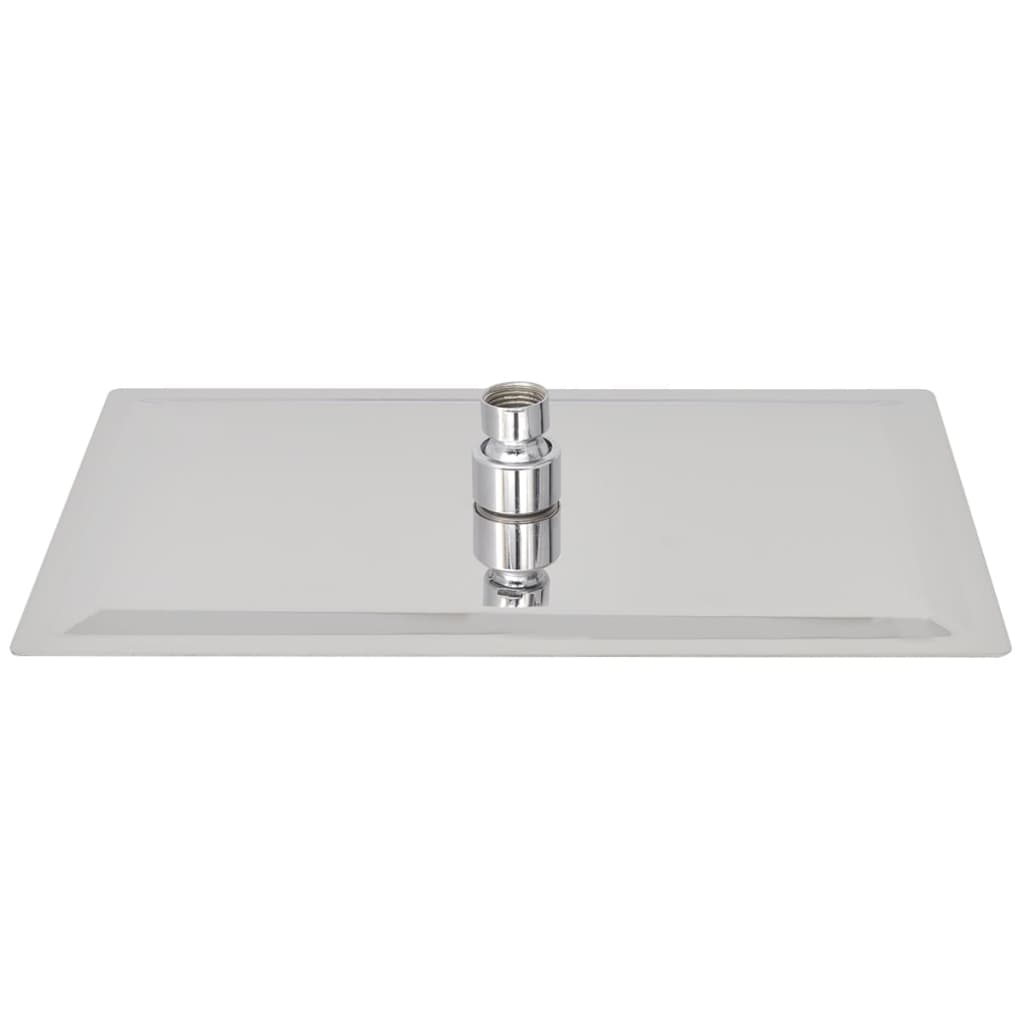 Soffione doccia rettangolare a immersione in acciaio inox 20 x 30 cm 02_0003095