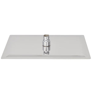 Soffione doccia rettangolare a immersione in acciaio inox 20 x 30 cm 02_0003095