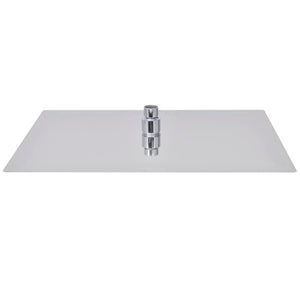 Soffione doccia rettangolare a immersione in acciaio inox 30 x 40 cm 02_0003096