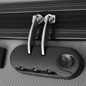 Set Trolley Rigidi 3 pz Argento 45,5/55/66 cm 91142