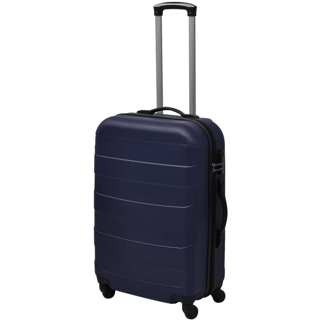 Set Trolley Rigidi 3 pz Blu 45,5/55/66 cm 91144
