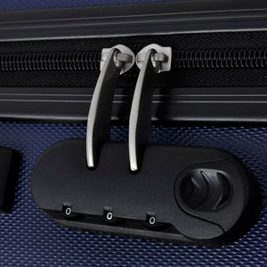 Set Trolley Rigidi 3 pz Blu 45,5/55/66 cm 91144