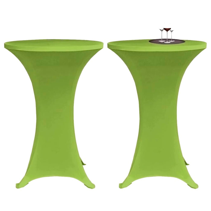 Copritavoli Elastico 2 pz 60 cm Verde 131431