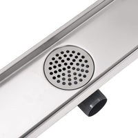 Scarico doccia lineare canaletta doccia in acciaio inox 53 cm 02_0003043