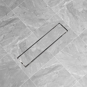 Canaletta di Drenaggio Lineare 530x140 mm in Acciaio Inoxcod mxl 104225