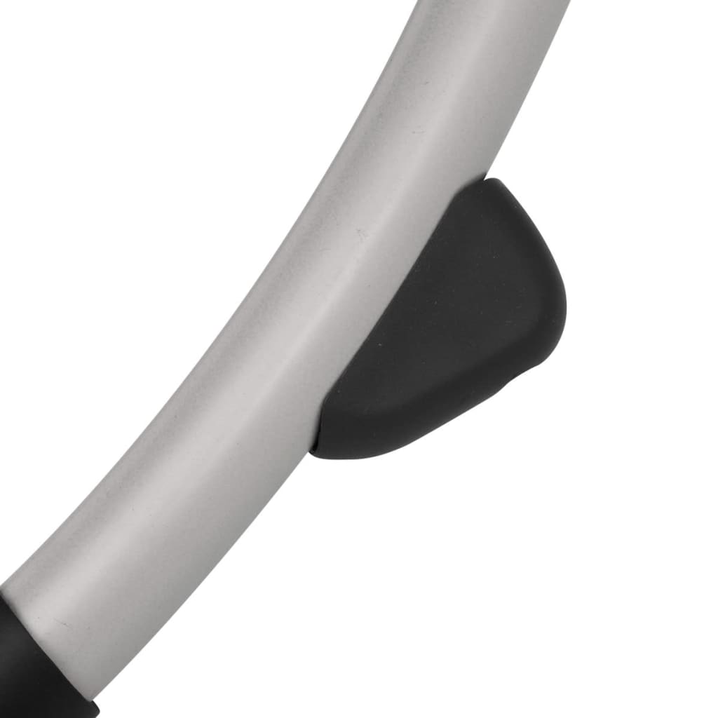 Sdraio sedia a sdraio prendisole lettino da giardino terrazza geometrico mobili da esterno acciaio nero e grigio 02_0012778