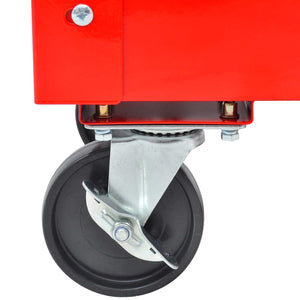 Carrello per Attrezzi Rosso 70.5 x 37 x 71 cm Acciaio 142200