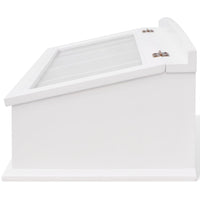 Portaposate in MDF Bianco in Stile Barocco cod mxl 49398