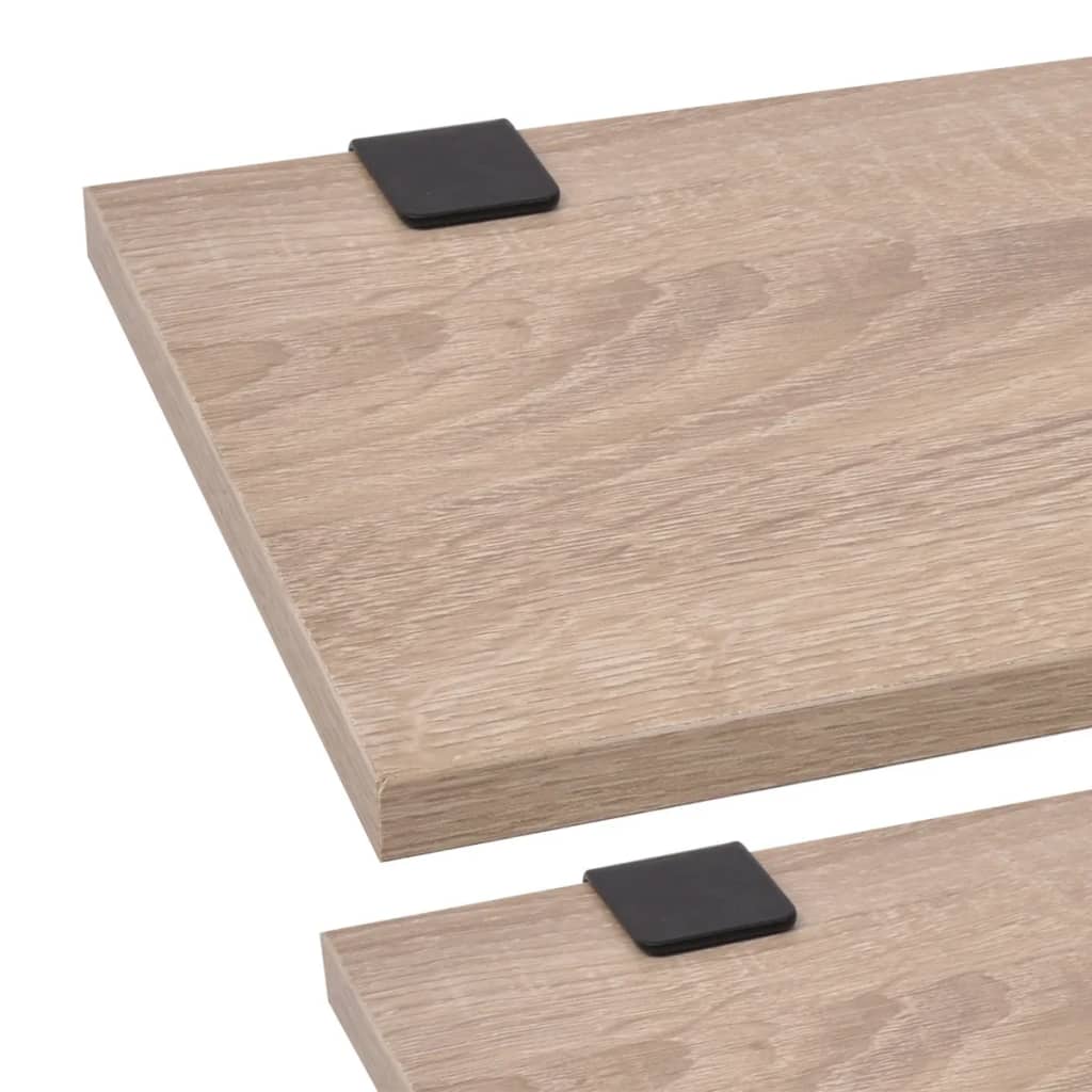 Set Mobili da Bagno 11 pz con Lavabo e Rubinetto Beige 273688