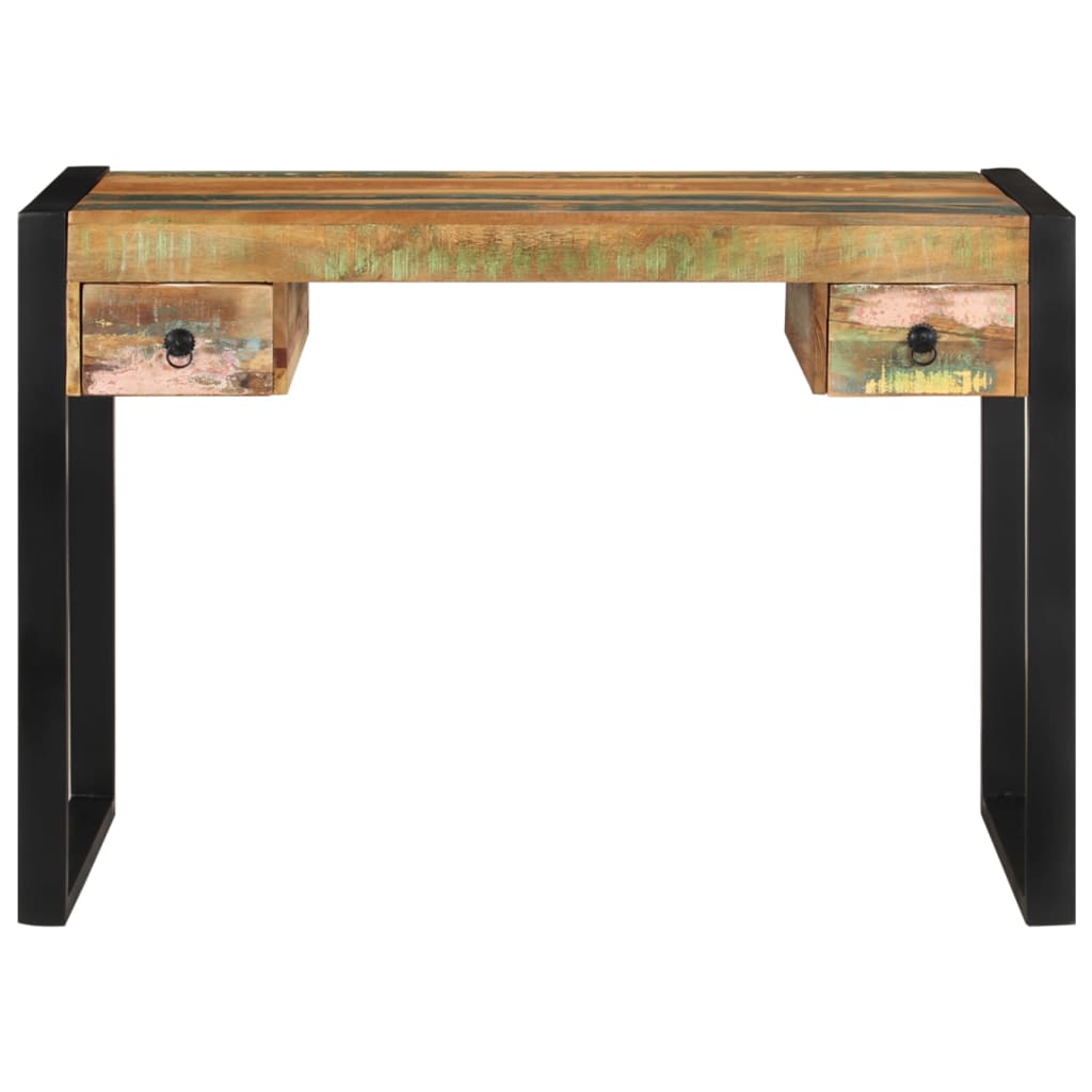 Scrivania in Legno Massello Anticato 243276