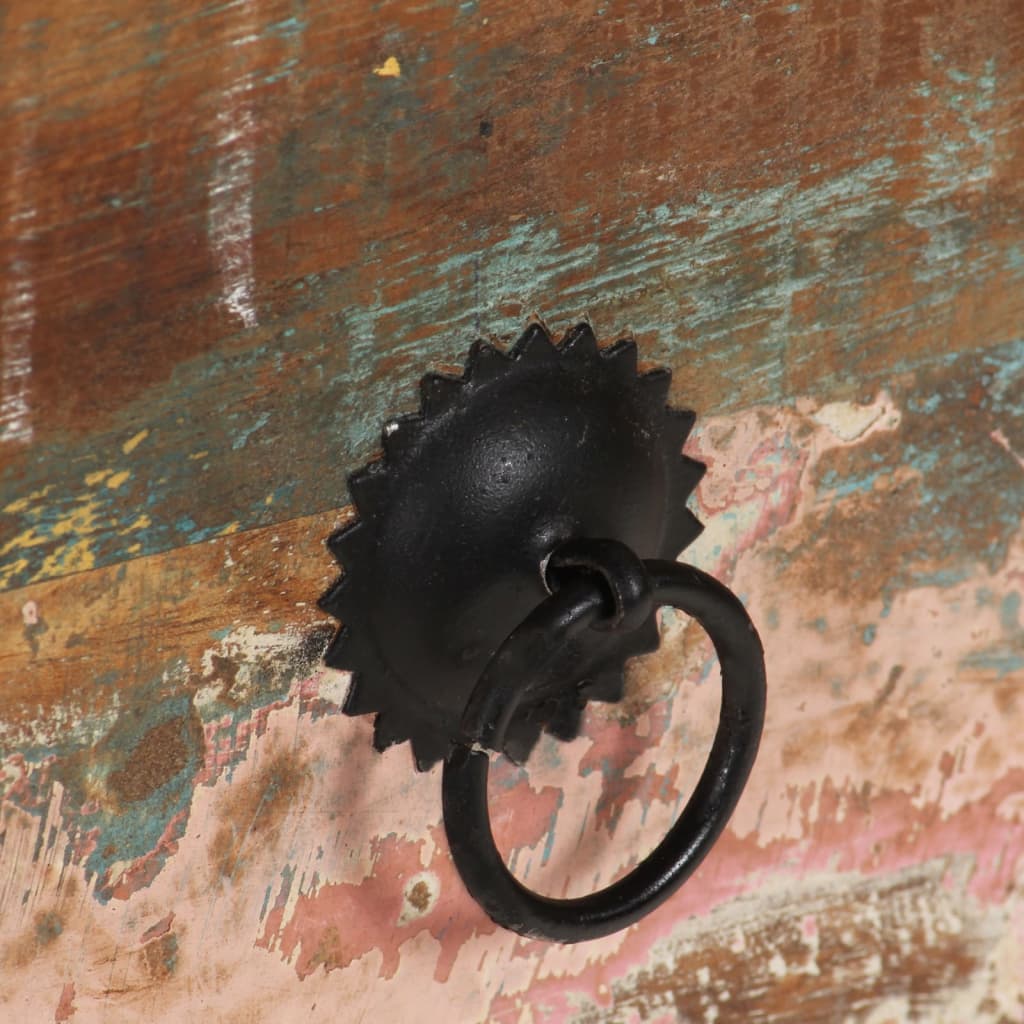 Scrivania in Legno Massello Anticato 243276